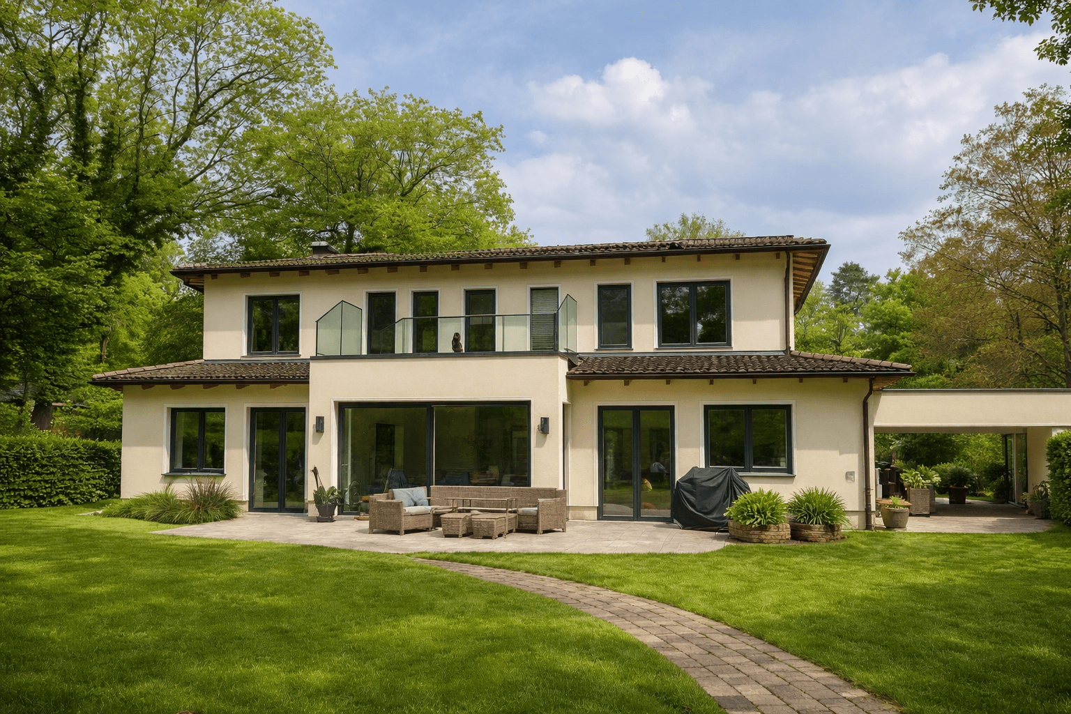 Neubau Einfamilienhaus mit Garage in Berlin-Staaken